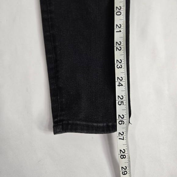 American Eagle Super Hi-Rise Jeggings‎ 360 Stretch Black Wash Jeans Size 8 - Picture 10 of 14